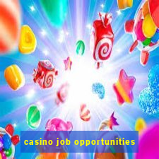 casino job opportunities