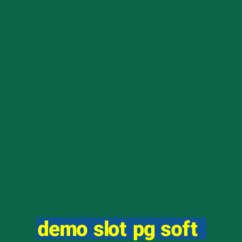 demo slot pg soft