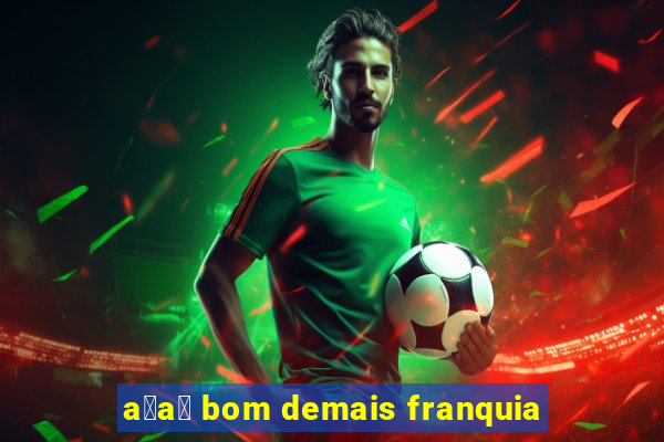 a莽a铆 bom demais franquia