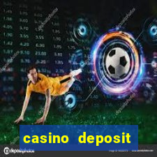 casino deposit bonus codes