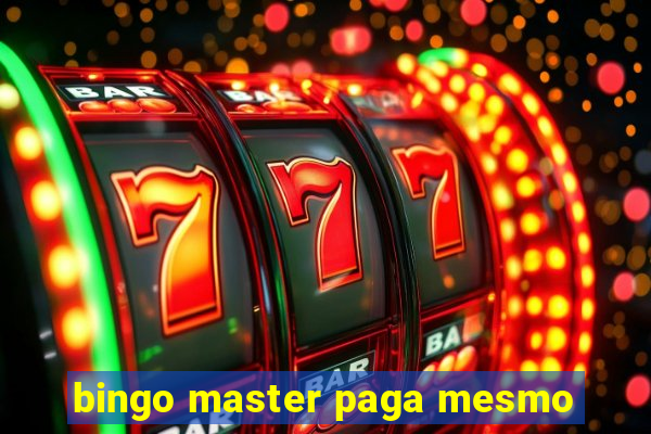 bingo master paga mesmo