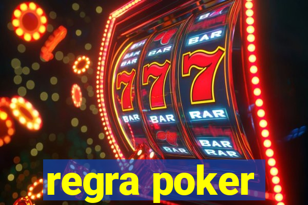 regra poker