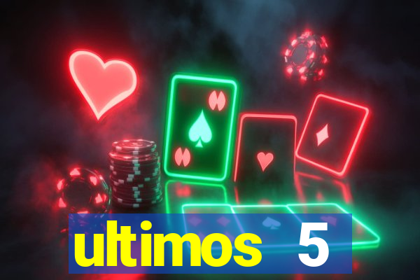 ultimos 5 resultados da quina