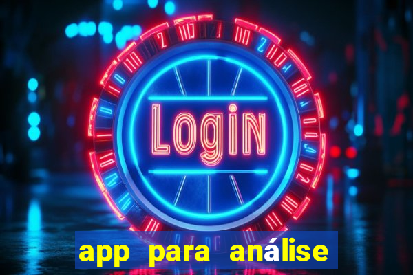 app para análise de jogos