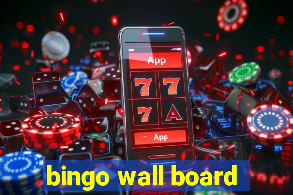 bingo wall board