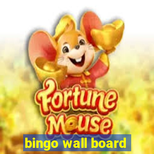 bingo wall board