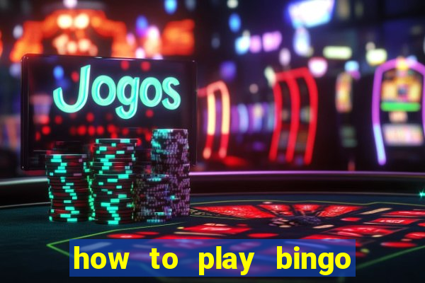 how to play bingo bonus scratch card