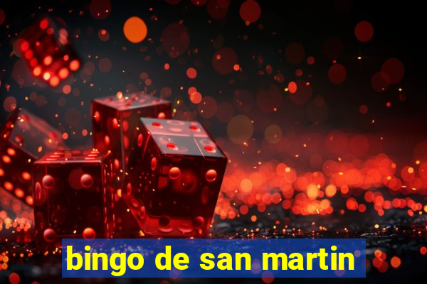 bingo de san martin