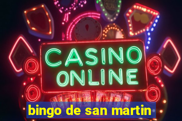 bingo de san martin