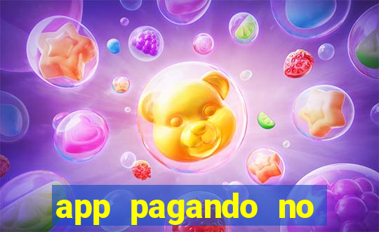 app pagando no cadastro via pix