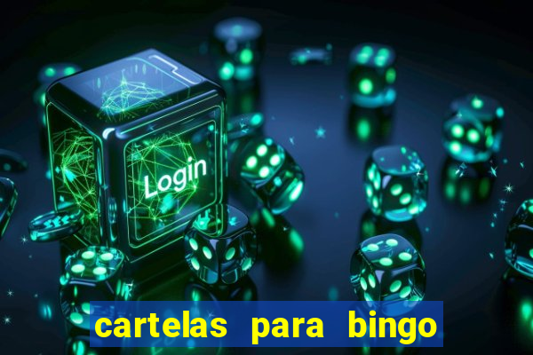 cartelas para bingo da multiplica??o