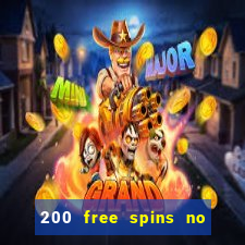 200 free spins no deposit usa casinos