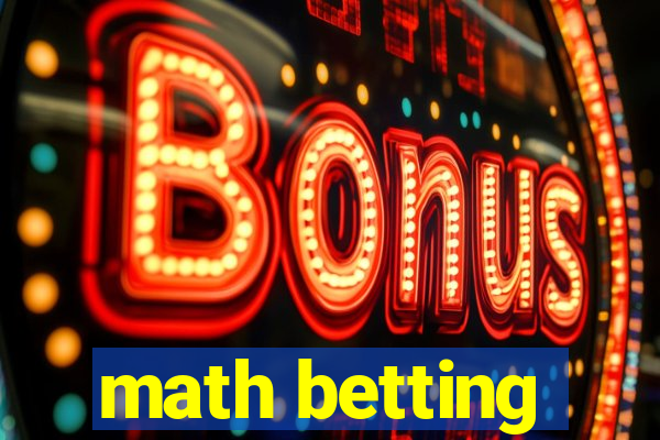 math betting