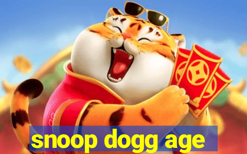 snoop dogg age