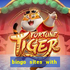 bingo sites with free money no deposit