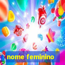 nome feminino