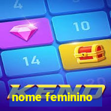 nome feminino