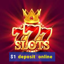 $1 deposit online casino nz