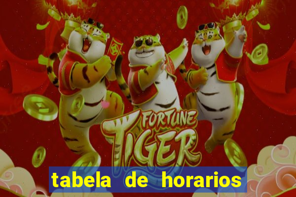 tabela de horarios fortune tiger