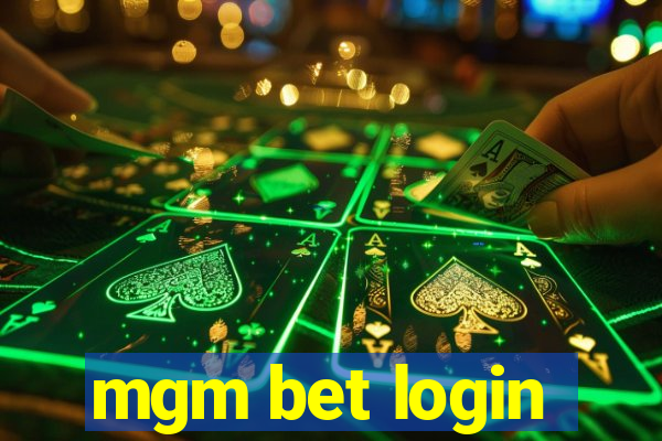 mgm bet login