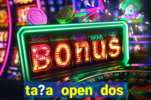 ta?a open dos estados unidos