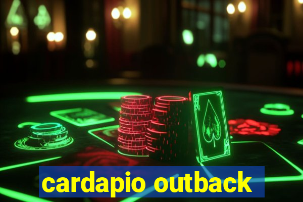 cardapio outback