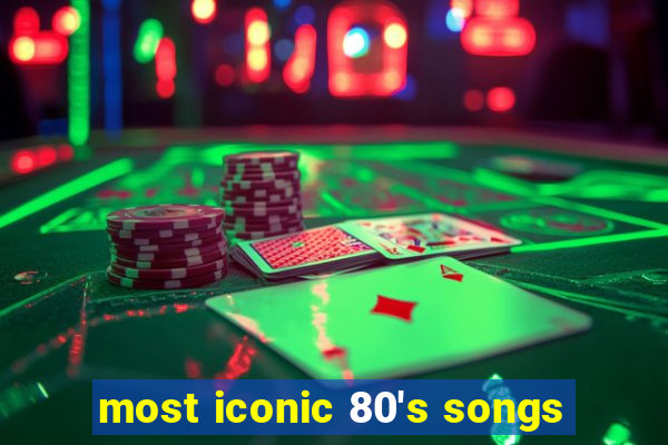 most iconic 80's songs