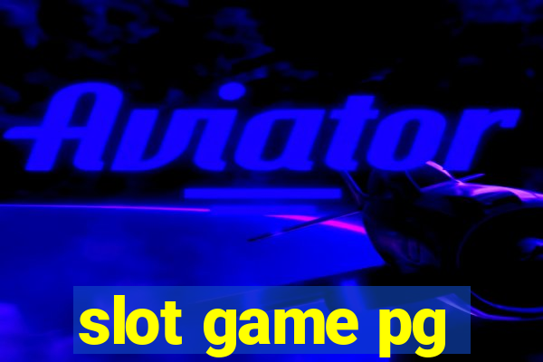 slot game pg