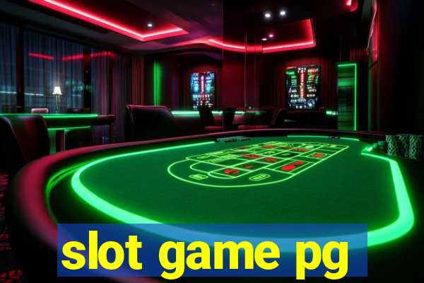 slot game pg