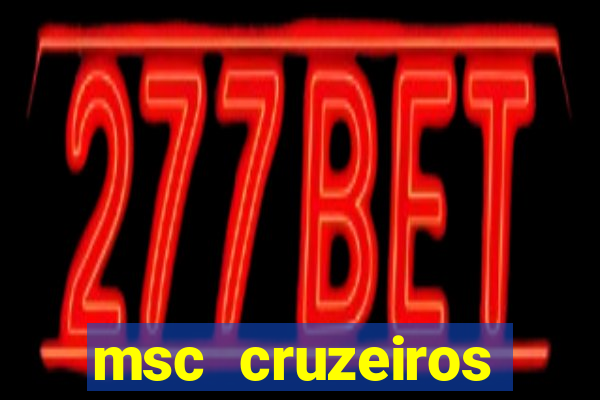 msc cruzeiros trabalhe conosco