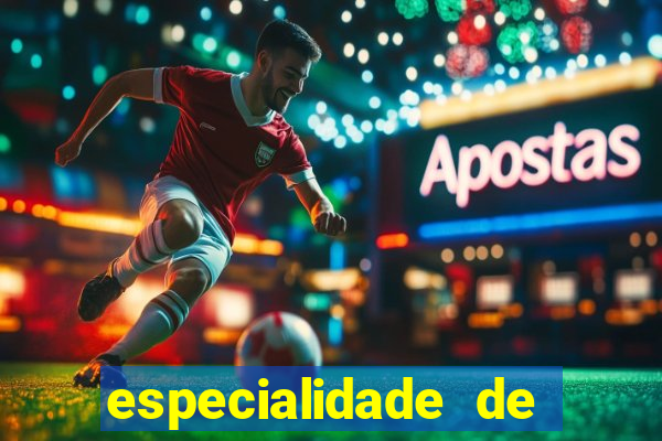 especialidade de futebol respondida