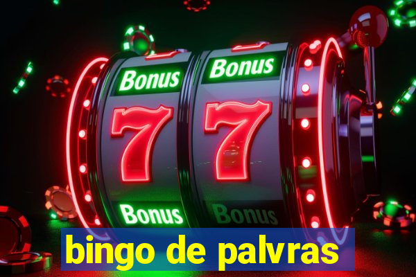 bingo de palvras