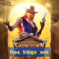 free bingo win real cash