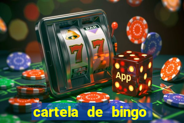 cartela de bingo ate 50