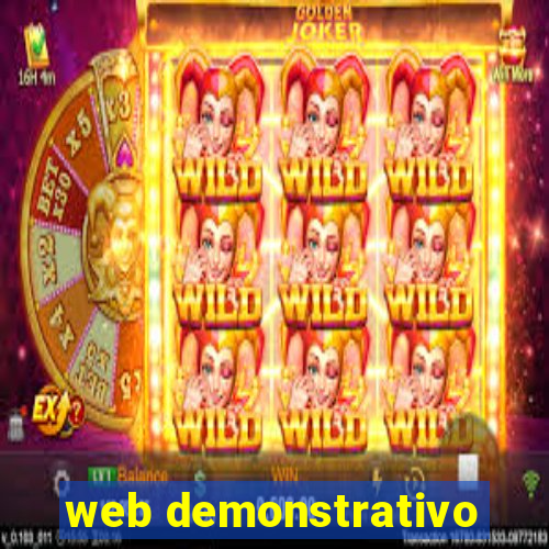 web demonstrativo