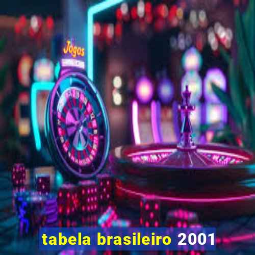 tabela brasileiro 2001