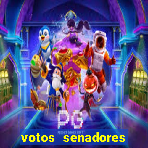 votos senadores impeachment moraes