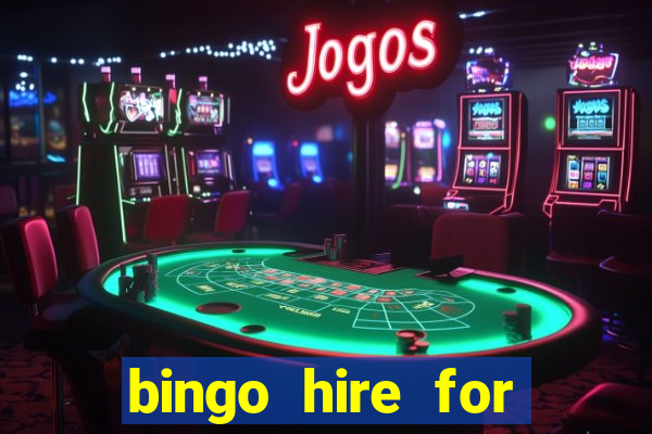 bingo hire for parties leigh