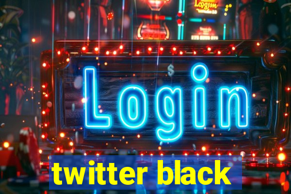 twitter black