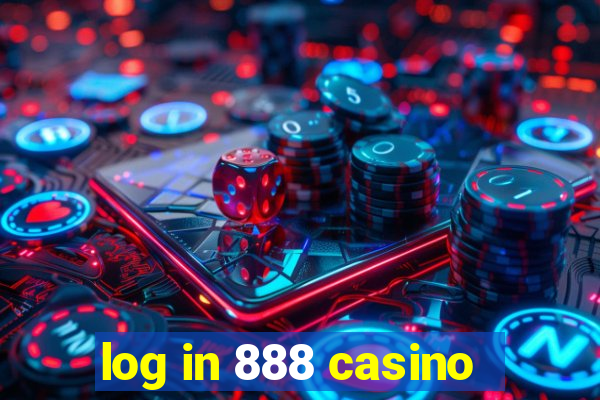 log in 888 casino