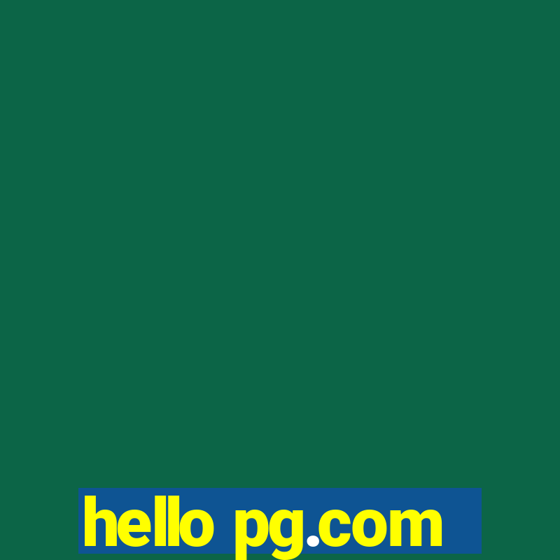 hello pg.com