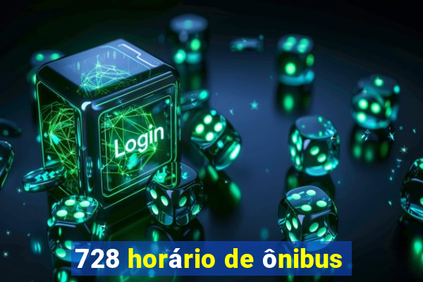 728 horário de ônibus