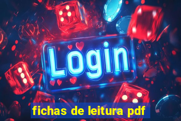 fichas de leitura pdf