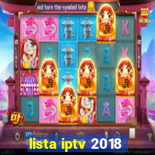 lista iptv 2018