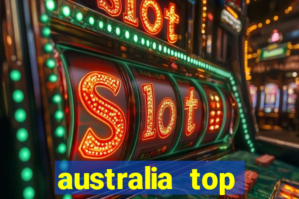 australia top online casino