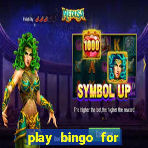 play bingo for money no deposit