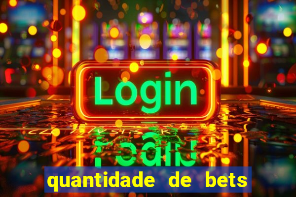 quantidade de bets no brasil