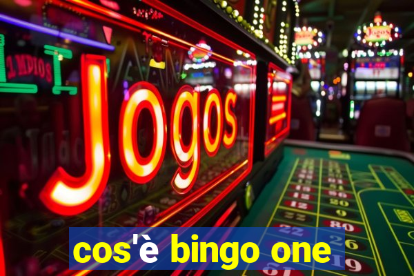 cos'è bingo one