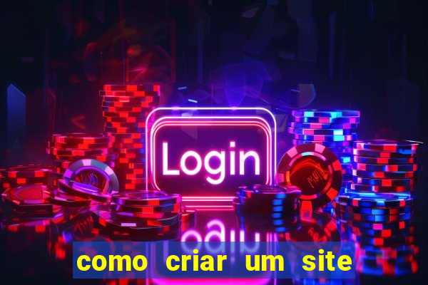 como criar um site de jogos de azar