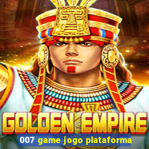 007 game jogo plataforma